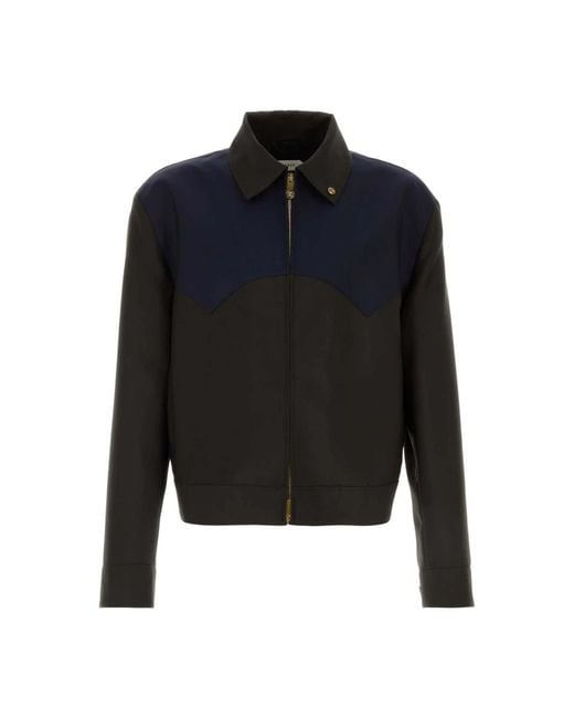 Versace Black Light Jackets for men