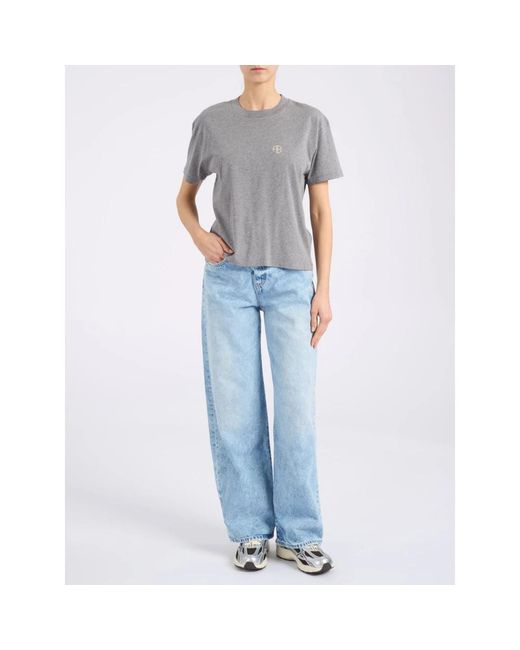 Anine Bing Gray T-Shirts