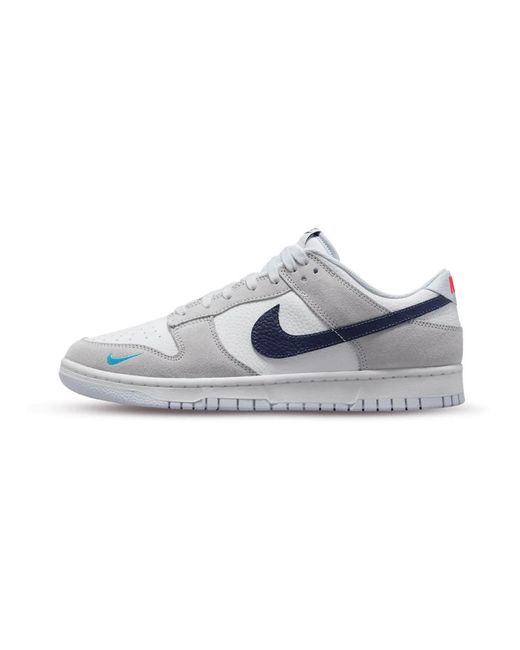 Scarpa dunk low di Nike in Blue da Uomo
