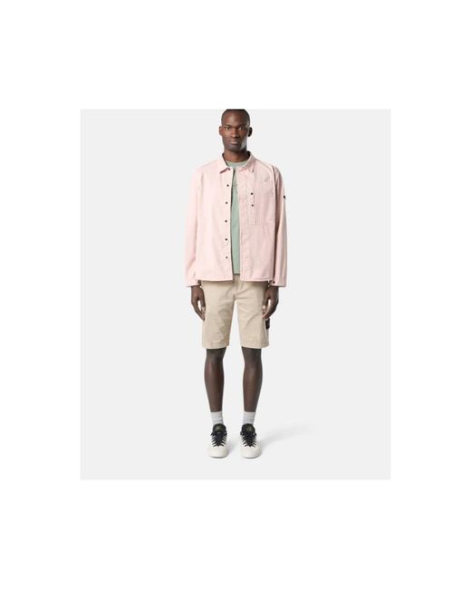 Stone Island Natural Casual Shorts for men