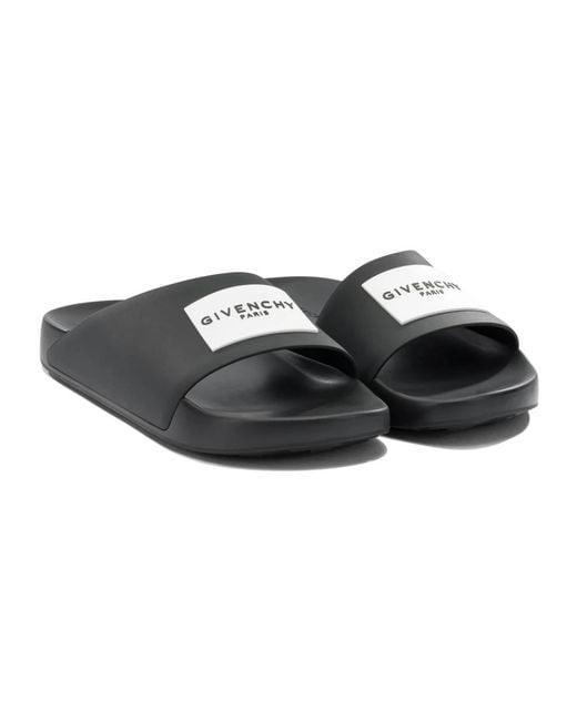 Givenchy Black Sliders for men