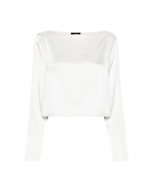 Theory White Blouses