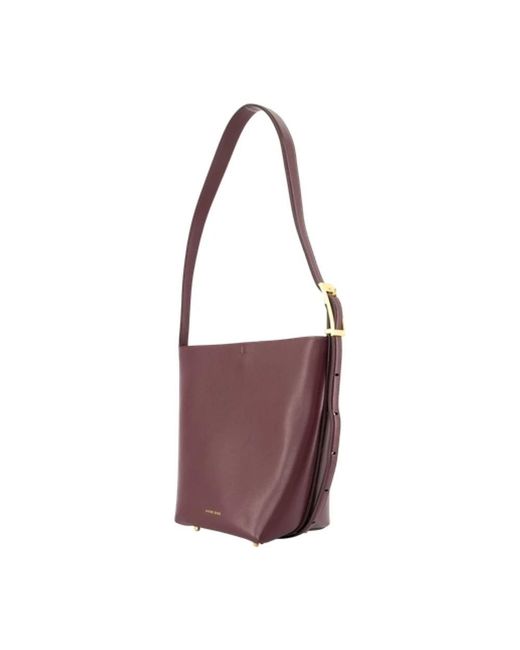 Anine Bing Purple Shoulder Bags