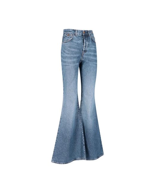 Chloé Blue Wide Jeans