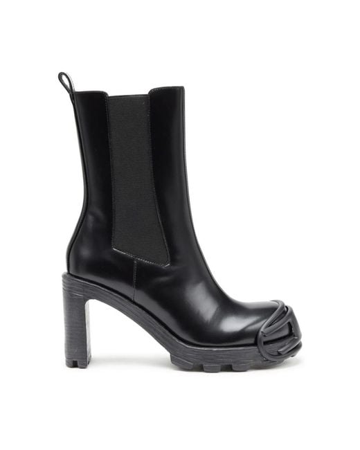 DIESEL Black Heeled Boots