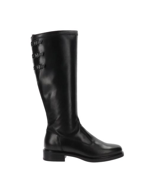 Nero Giardini Black High Boots