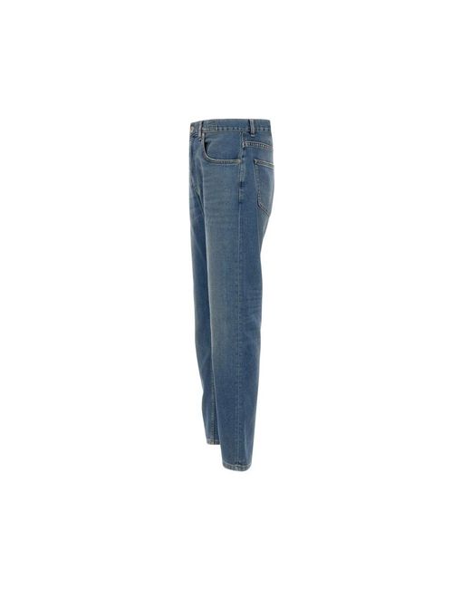 Eleventy Blue Straight Jeans for men