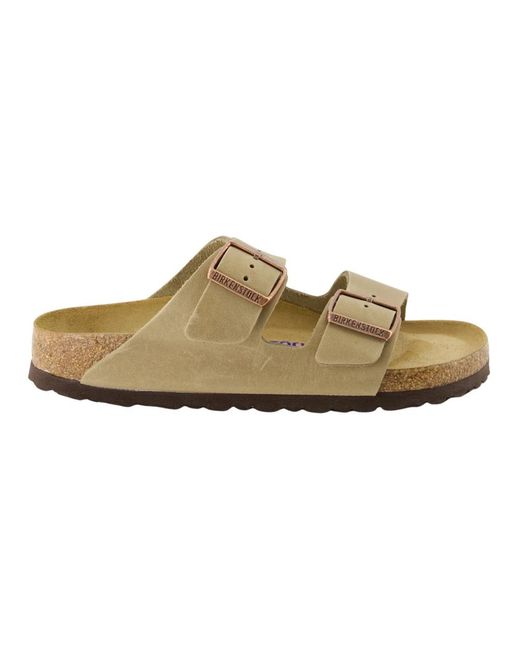 Birkenstock Brown Sliders