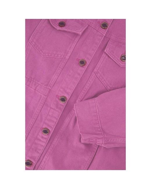 FABIENNE CHAPOT Purple Daniela denim jacke
