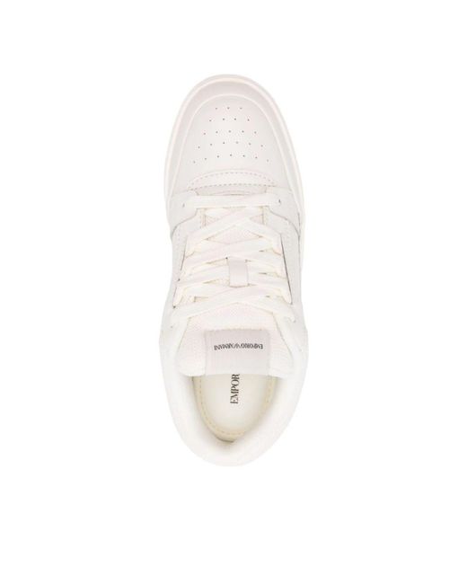 Emporio Armani White Sneakers