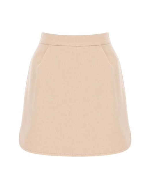 Skirts > short skirts Max Mara en coloris Natural