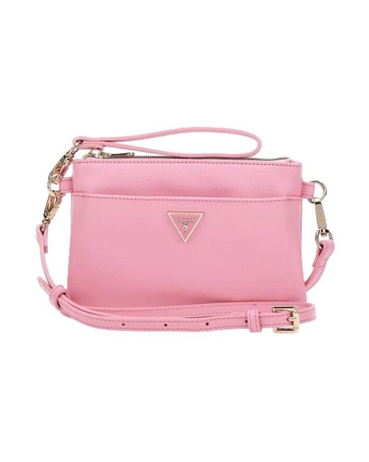 Guess Pink Synthetische umhängetasche