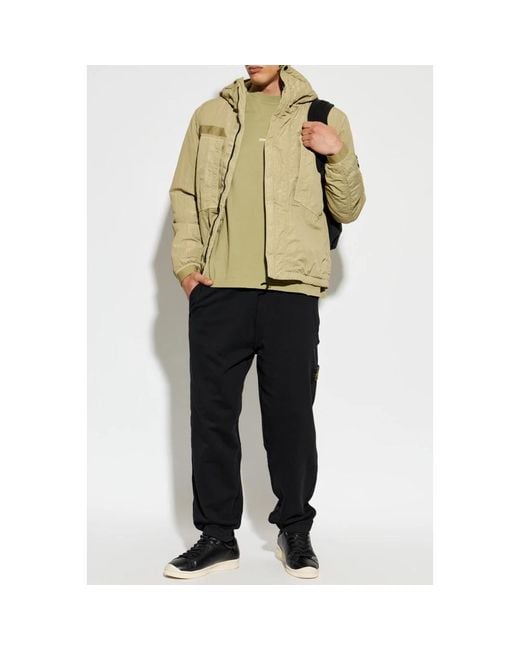 Stone Island Green Light Jackets for men