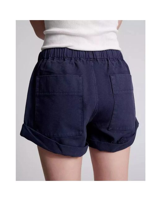 One Teaspoon Blue Short Shorts