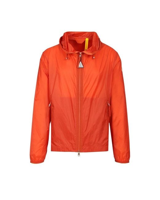 Moncler Orange Light Jackets for men