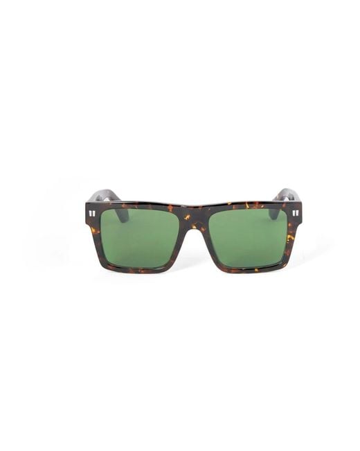 Off-White c/o Virgil Abloh Green Sunglasses