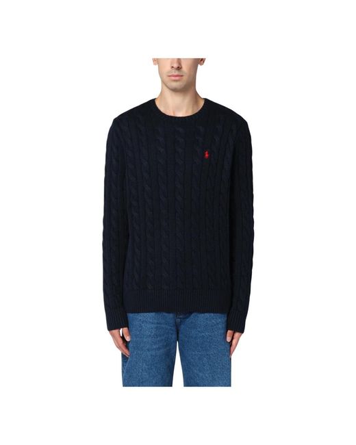 Polo Ralph Lauren Black Round-Neck Knitwear for men