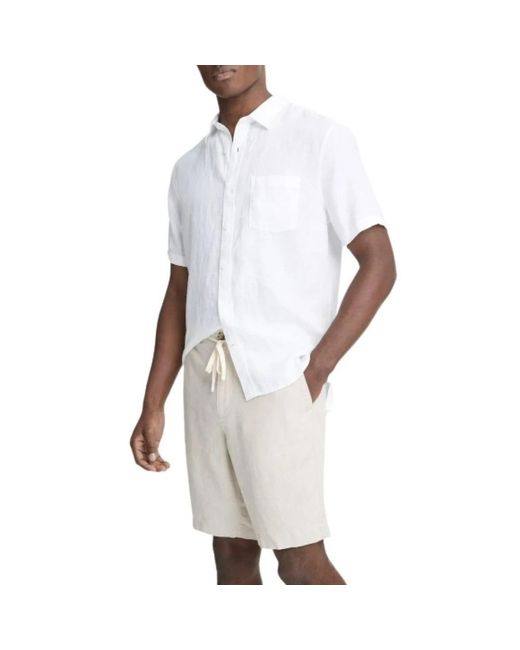 Vince White Casual Shorts for men