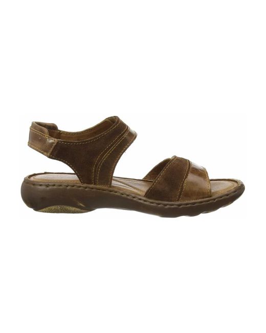 Josef Seibel Brown Braune Sandalen Für Frauen