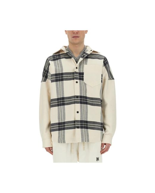 Light Jackets Palm Angels de hombre de color Metallic