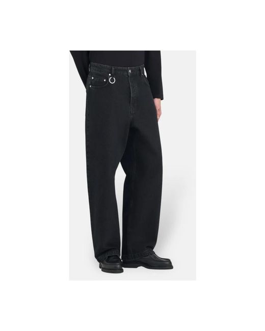 Etudes Studio Blue Loose Fit Jeans for men