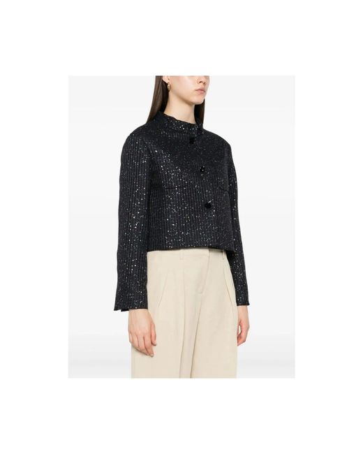 Max Mara Black Light Jackets