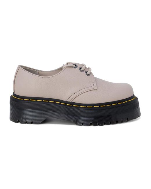 Dr. Martens Gray Laced Shoes