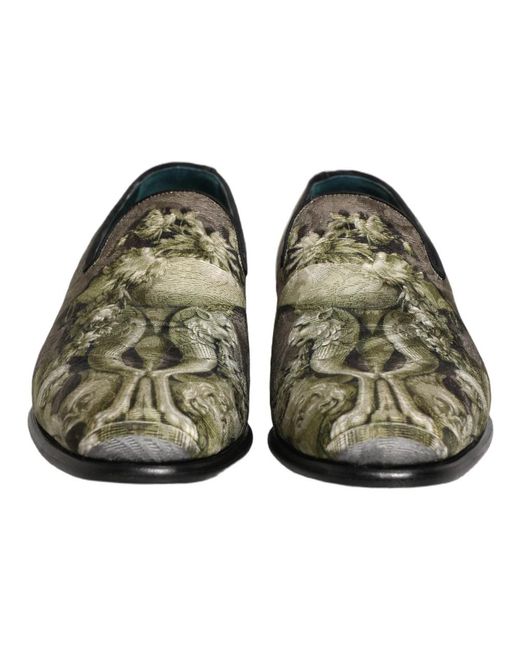 Dolce & Gabbana Green Loafers for men