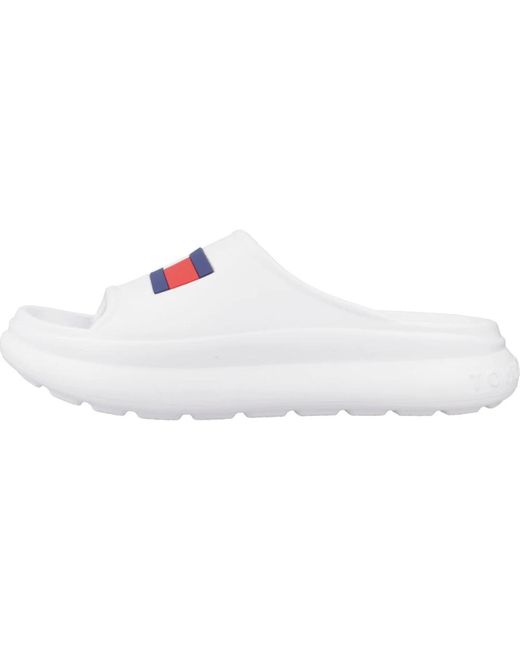 Sliders di Tommy Hilfiger in White
