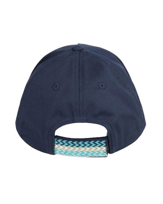 Lanvin Blue Caps for men