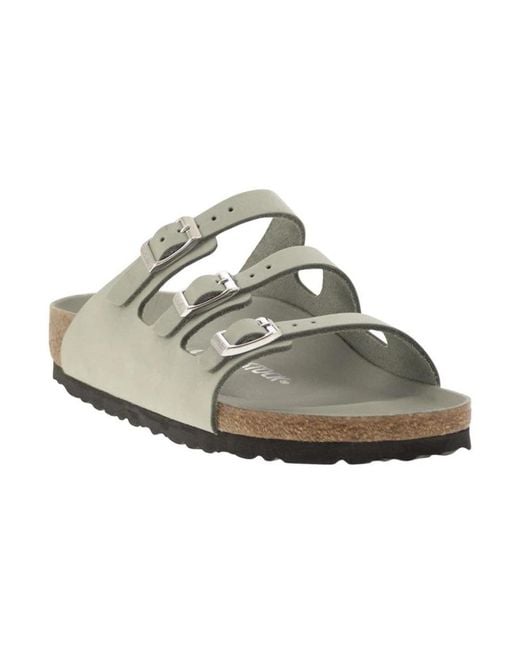 Birkenstock Natural Sliders