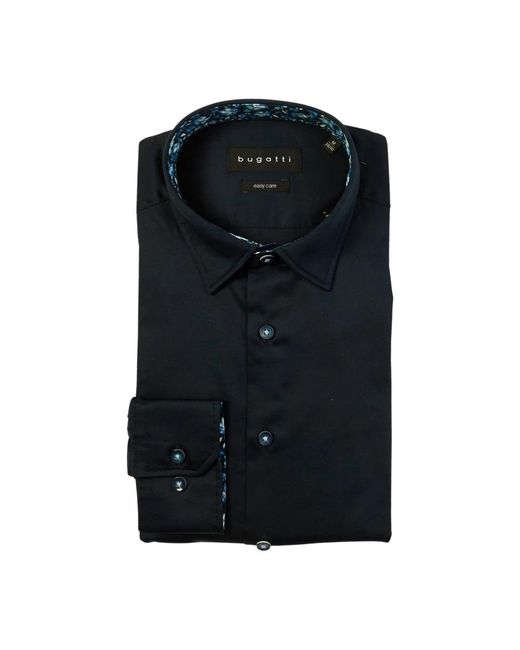 Bugatti Black Casual Shirts for men