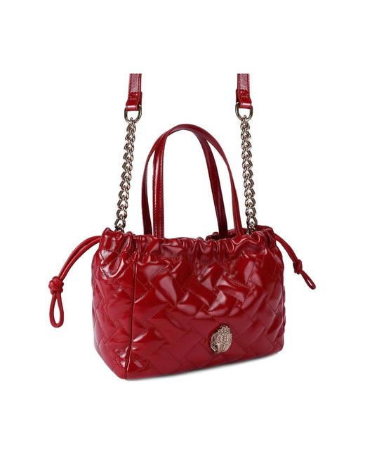 Kurt Geiger Red Gepolsterte Stringtasche