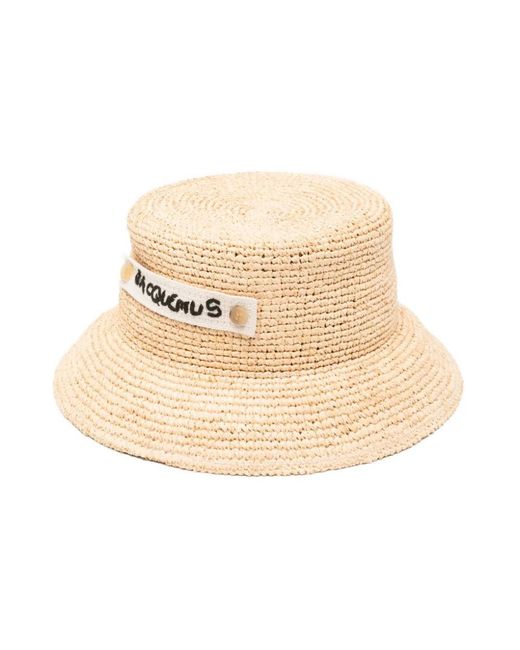 Jacquemus Natural Hats