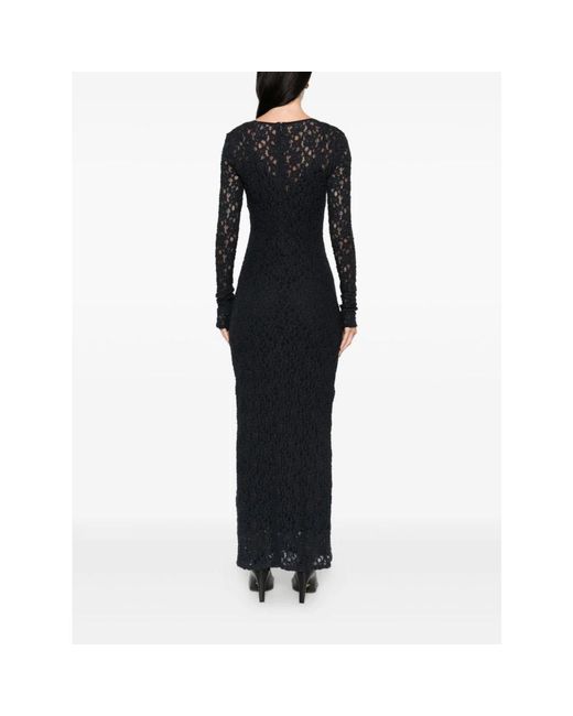 Max Mara Black Blaue Elegante Kleider Für Frauen