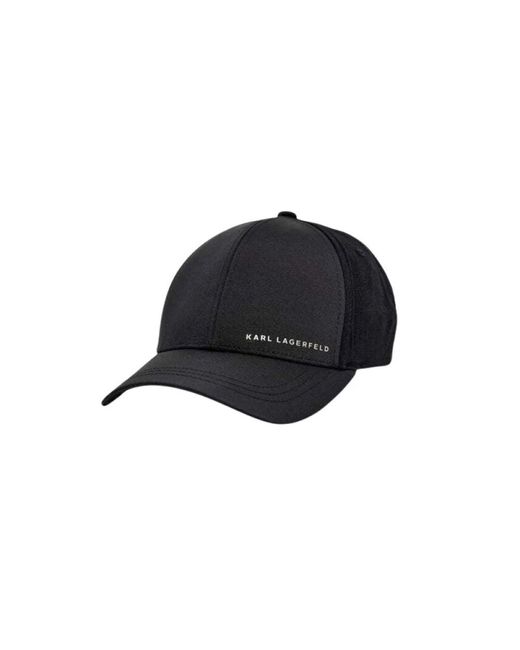 Karl Lagerfeld Basecap in het Black voor heren