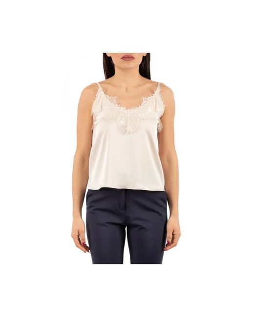 Hanita Blue Ärmelloses Top