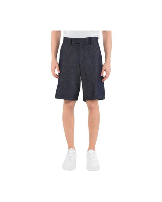 N°21 Blue Long Shorts for men