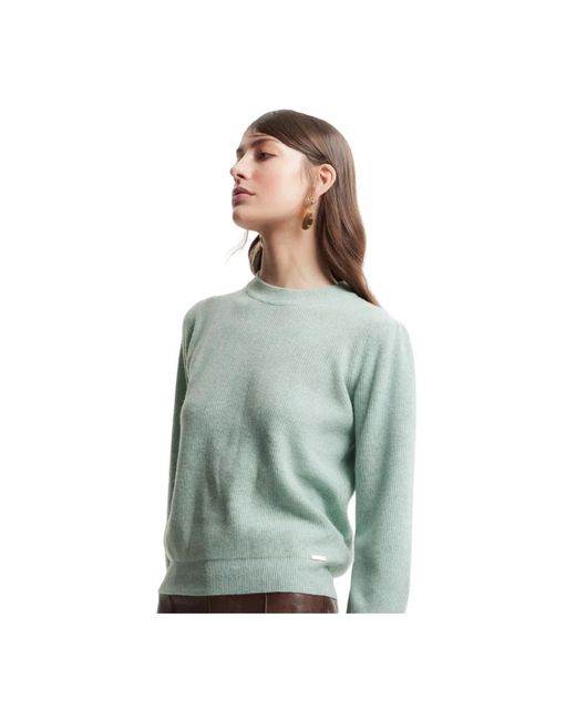 Kocca Round-Neck Knitwear in het Blue