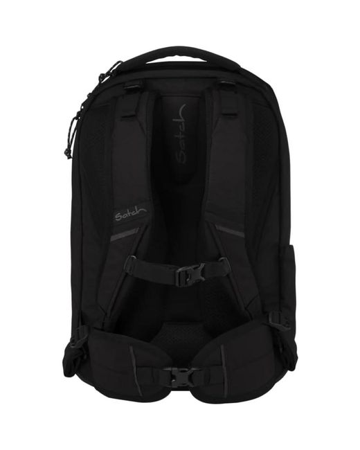 Satch Black Backpacks