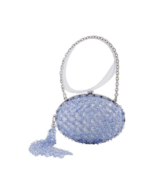 Clutches di Self-Portrait in Blue