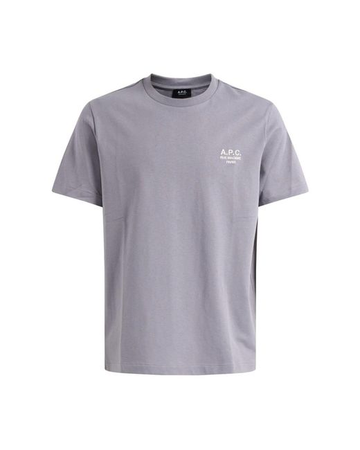 A.P.C. Purple T-Shirts for men