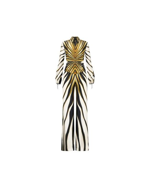 Jumpsuits Roberto Cavalli de color Metallic