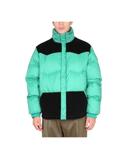 Marni Green Winter Jackets for men