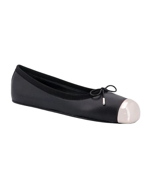 McQueen Black Ballerina Shoes