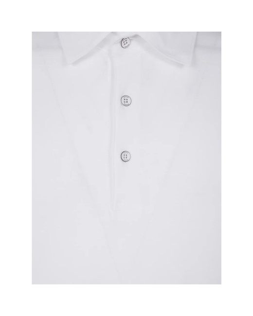 Herno Tops ,Wit ,Katoen Polo Shirt in het White voor heren