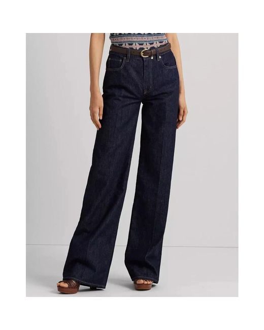 Ralph Lauren Blue Straight Fit Jeans
