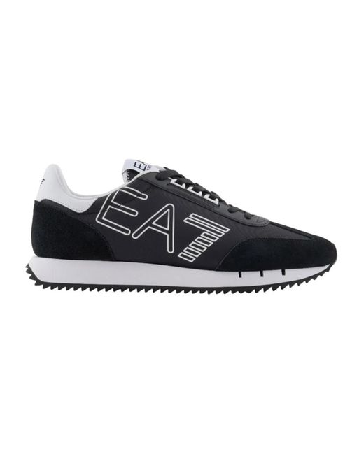 EA7 Sneakers in het Black voor heren