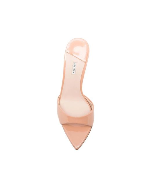 Le Silla Pink Heeled Mules