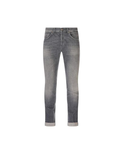 Dondup Gray Slim-Fit Jeans for men